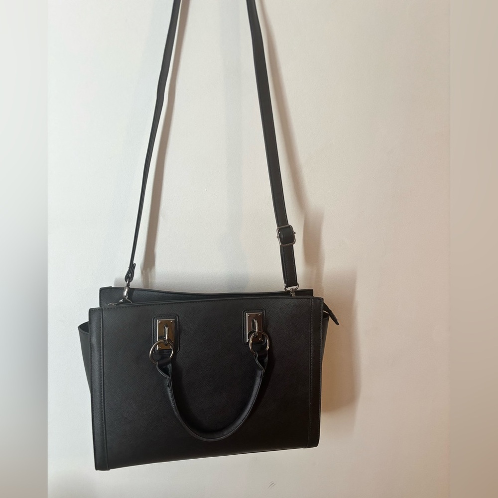 JustFab Classic Black Handbag